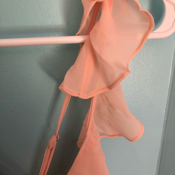 NWT Lulus Ruffled Maxi Dress - Picture 5 of 8